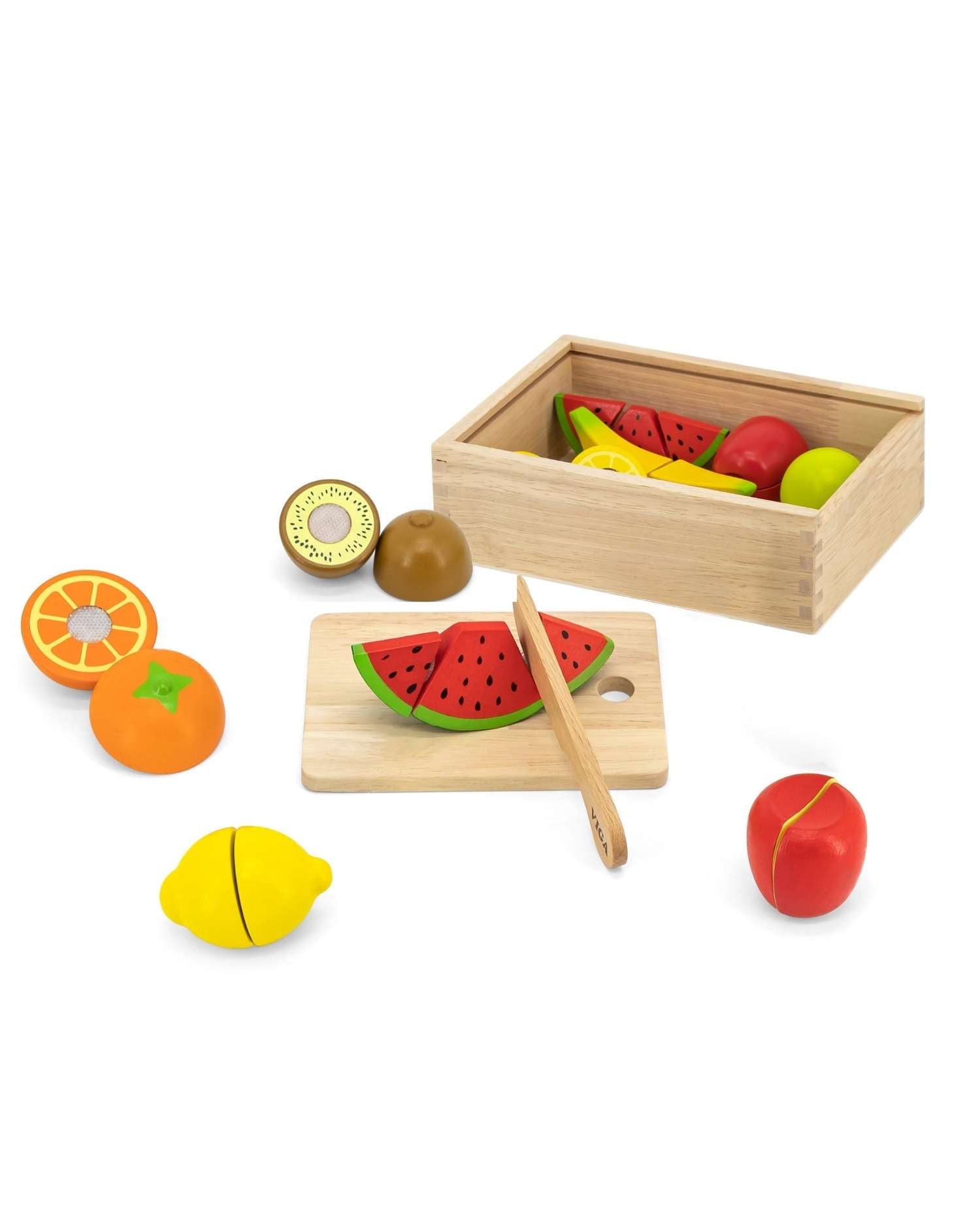 Cutting Fruit Wooden Play Food